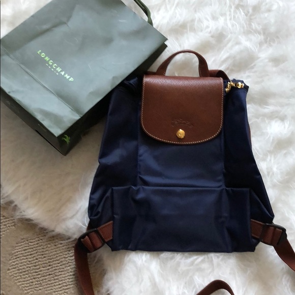 longchamp backpack poshmark